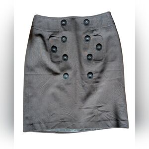 Ann Taylor Black Pencil Skirt